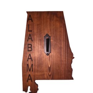 State Euro Mount - Red Mahogany w/Linseed Oil